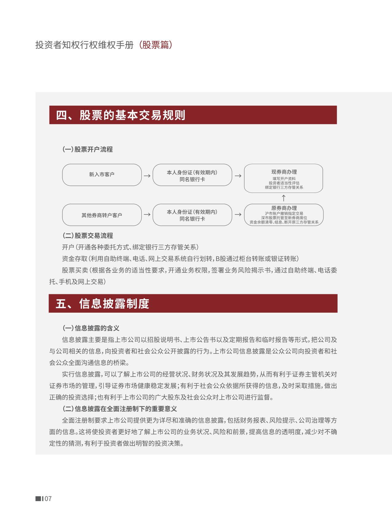 深圳市证券业协会：投资者知权行权维权手册（股票篇）